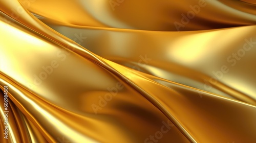 Gold abstract background 3D illustrations