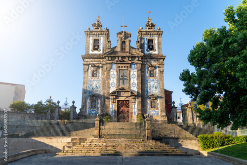 Beautiful Church of Saint Ildefonso in Porto City (Igreja de Santo Ildefonso), Portugal.