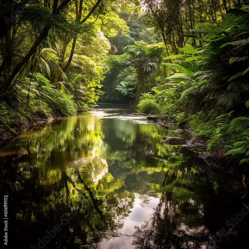 river in the forest © AL FAHMI