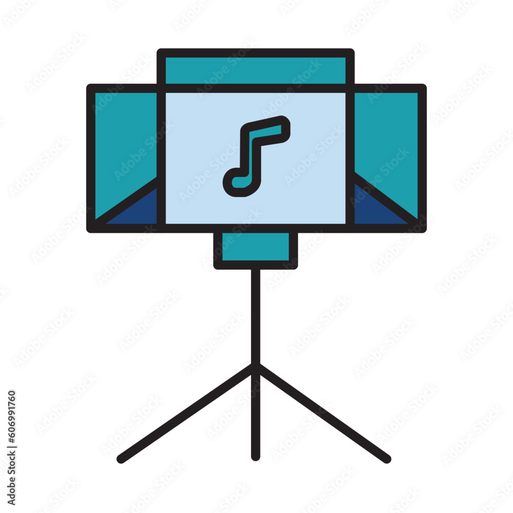 Filled Line PARTITURE design vector icon design vector line icon svg Filled Line PARTITURE design vector icon design vector line icon svg