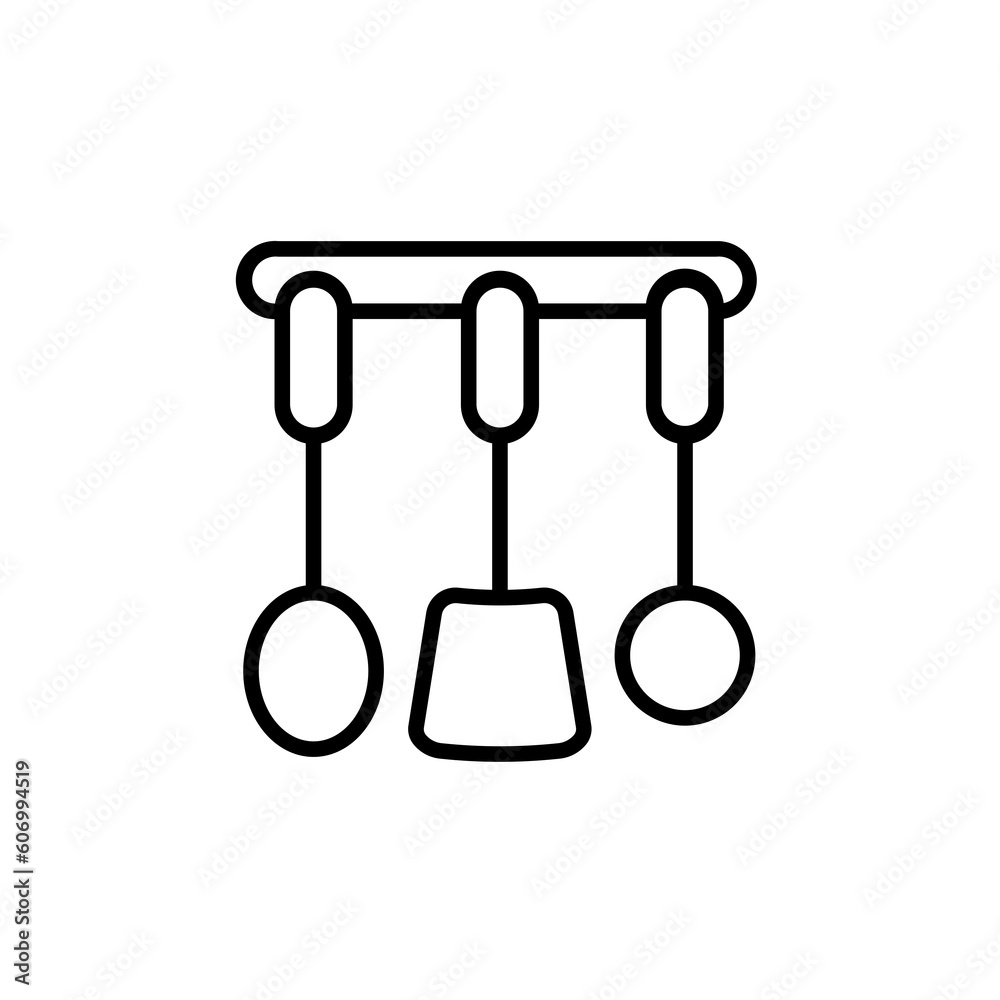 Cooking line icon. Boiling time, frying pan and kitchen equipment. Fork, spoon and knife line icon. Recipe book, chef's hat and cutting board. Cookbooks, frying times, hot pots. Vector Cooking line icon. Boiling time, frying pan and kitchen equipment. Fork, spoon and knife line icon. Recipe book, chef's hat and cutting board. Cookbooks, frying times, hot pots. Vector