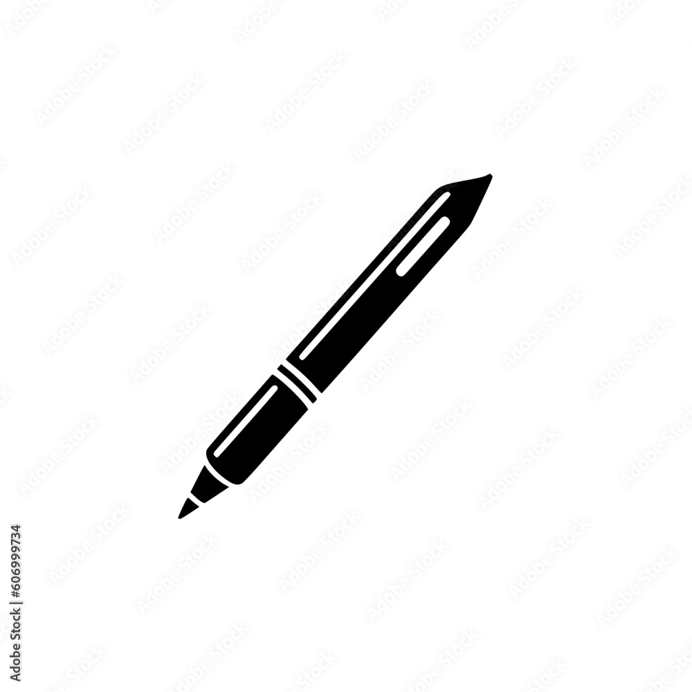 Pen vector illustration isolated on transparent background Pen vector illustration isolated on transparent background