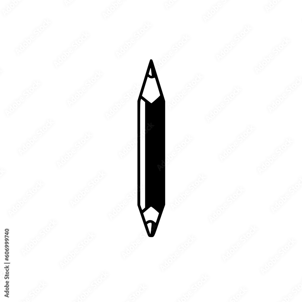 Фотография Pencil vector illustration isolated on transparent background