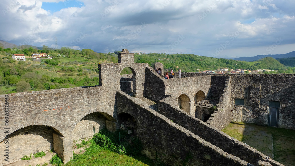 Obraz premium Castello del Piagnaro in Italien