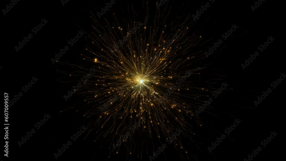 Gold particles awards backgrond is a motion graphics movement, down, slowmotion flare light shines down Gold particles awards backgrond is a motion graphics movement, down, slowmotion flare light shines down