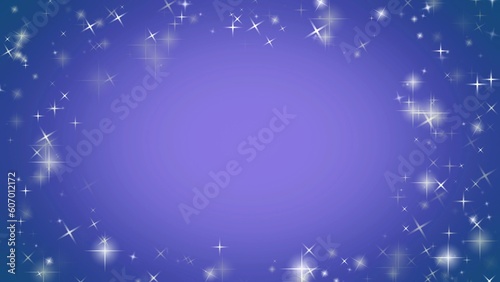 Blue background with stars