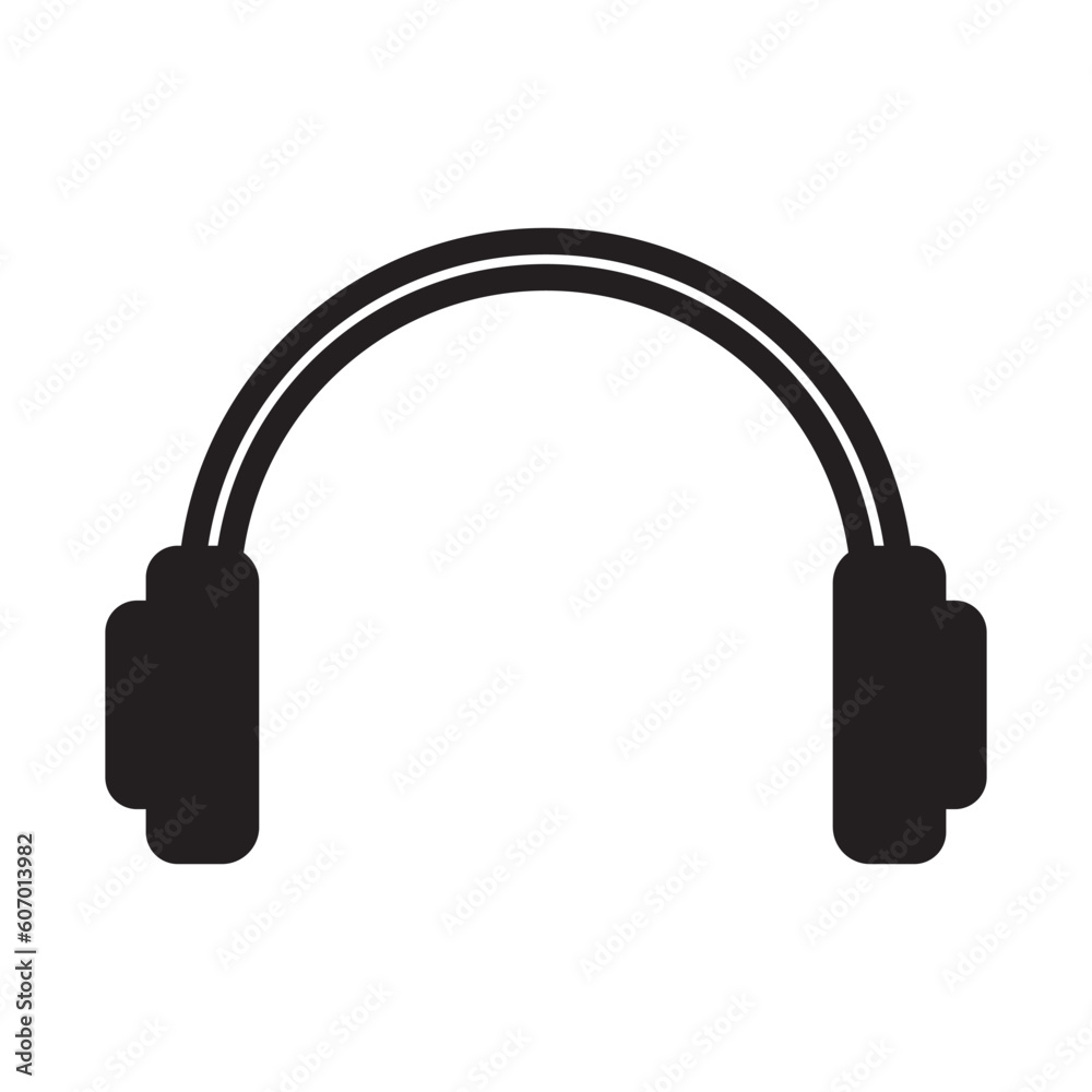 headset icon vector headset icon vector