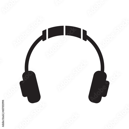 headset icon vector