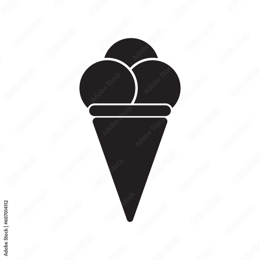 ice cream icon vector ice cream icon vector