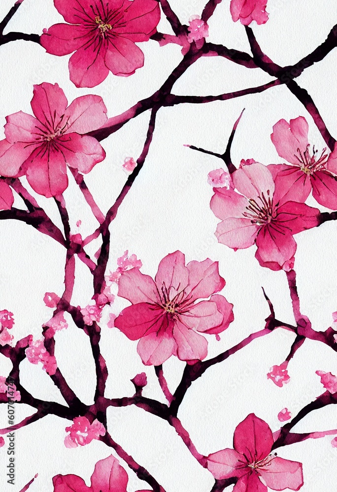 Fototapeta premium Abstract design of wallpaper Generative AI