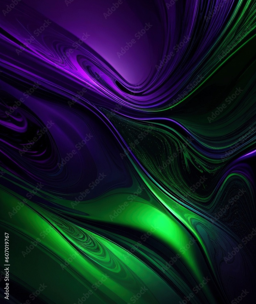 Abstract Background with Vibrant Colors and Fluid Shapes with Generative AI technology Abstract Background with Vibrant Colors and Fluid Shapes with Generative AI technology