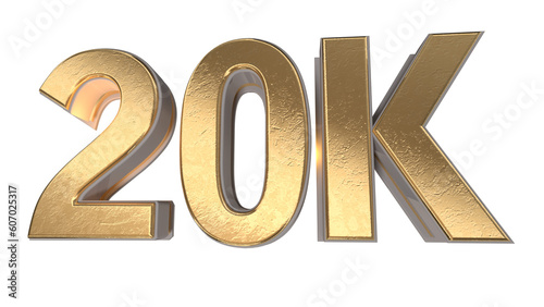 gold number 20k