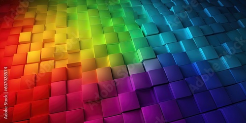 colorful abstract background by ai generative