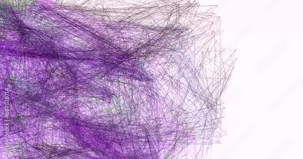 Abstract wireframe cloud animation in loop. Geometric minimal backdrop as concept for technology and futuristi results of high tech as Artificial intelligence and cybersecurity in big networks Abstract wireframe cloud animation in loop. Geometric minimal backdrop as concept for technology and futuristi results of high tech as Artificial intelligence and cybersecurity in big networks