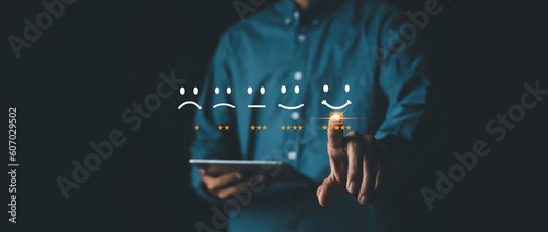 Canvas Print Customer services best excellent business rating experience