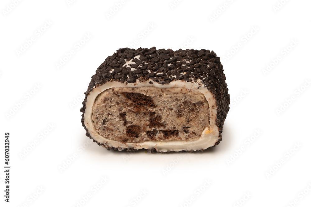 Sweet roll with chocolate and nuts, turkish sweets. Sweet roll with chocolate and nuts, turkish sweets.