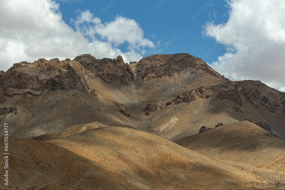Beautiful landscape of mountains in Ritu, Tibet, China Beautiful landscape of mountains in Ritu, Tibet, China