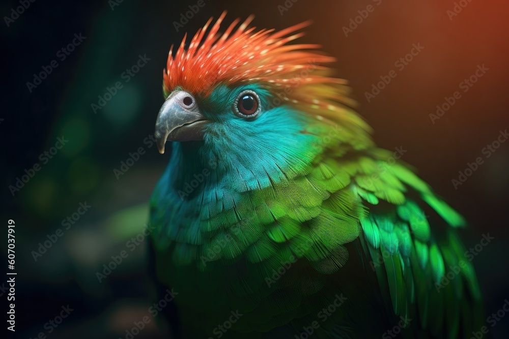 Magnificent Quetzal Bird
