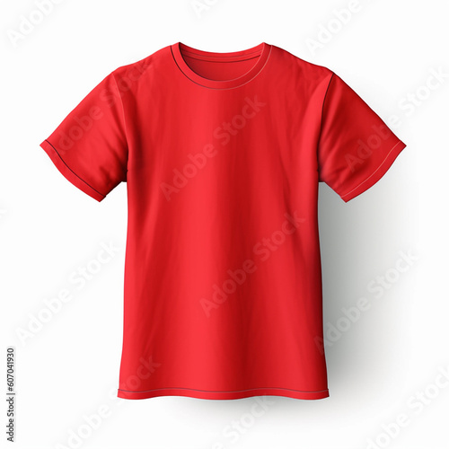 Empty t shirt mock up for advertisement, photos, brands Generative AI
