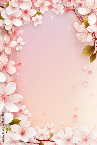 Empty picture frame with copy space for quotes, products, photos Generative AI