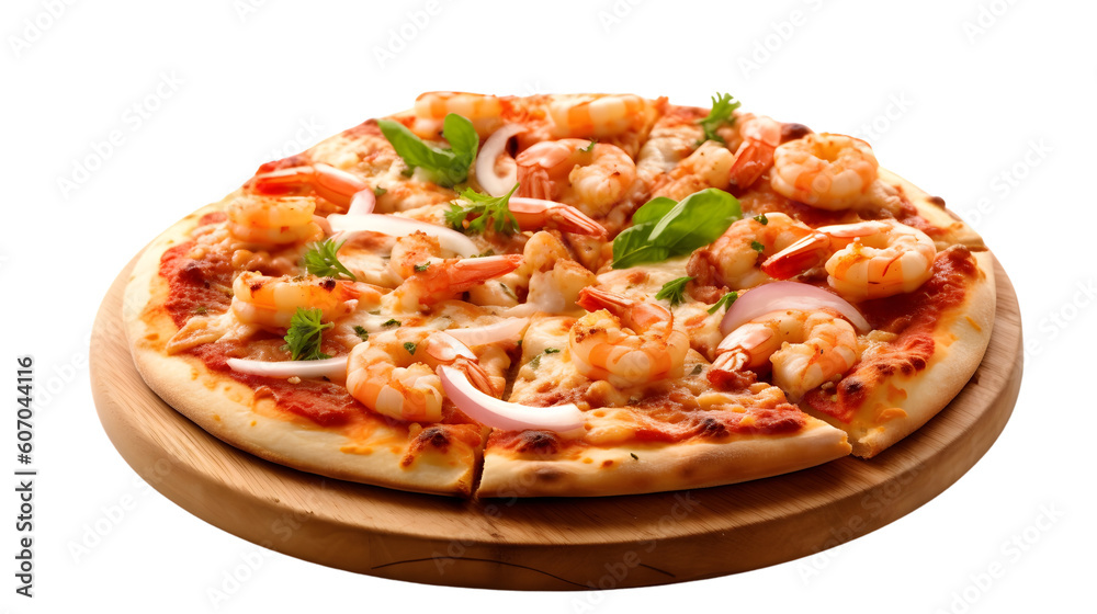 Delicious pizza with cheese and tasty combinations Delicious pizza with cheese and tasty combinations