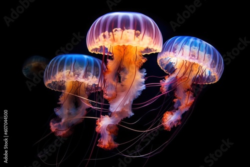 jellyfish in the aquarium with Ai Generated © EmmaStock