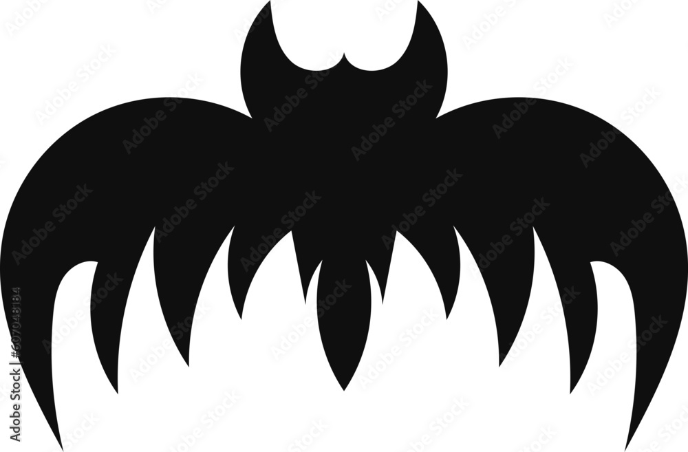 Halloween decorations concept. Halloween with black bats. Halloween decorations concept. Halloween with black bats.