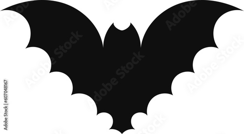 Halloween decorations concept. Halloween with  black bats.