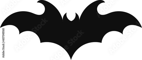 Halloween decorations concept. Halloween with  black bats.