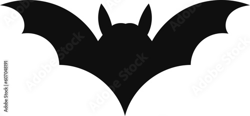Halloween decorations concept. Halloween with  black bats.