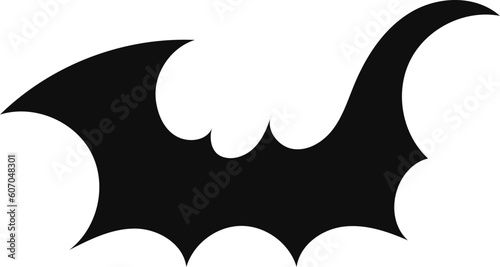 Halloween decorations concept. Halloween with  black bats.