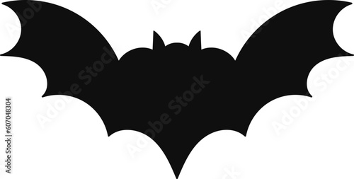 Halloween decorations concept. Halloween with  black bats.