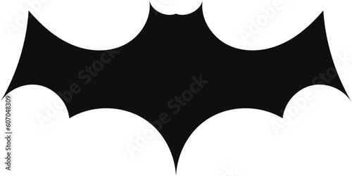 Halloween decorations concept. Halloween with  black bats.