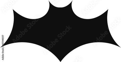 Halloween decorations concept. Halloween with  black bats.