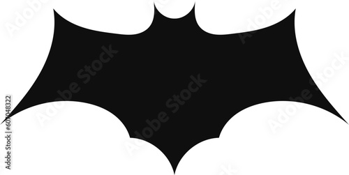Halloween decorations concept. Halloween with  black bats.