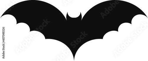 Halloween decorations concept. Halloween with  black bats.