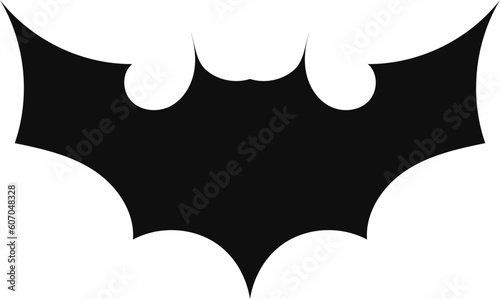 Halloween decorations concept. Halloween with  black bats.