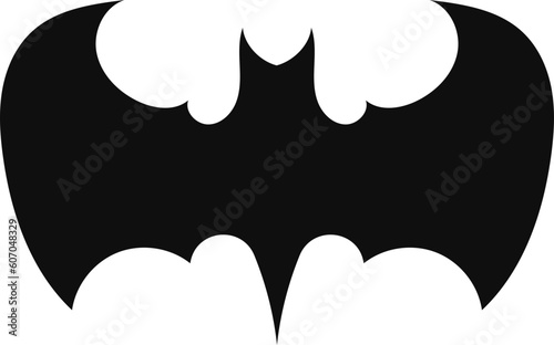 Halloween decorations concept. Halloween with  black bats.