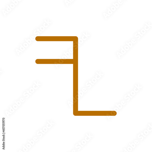 Abstract Spiritualistic geometrical Symbol
