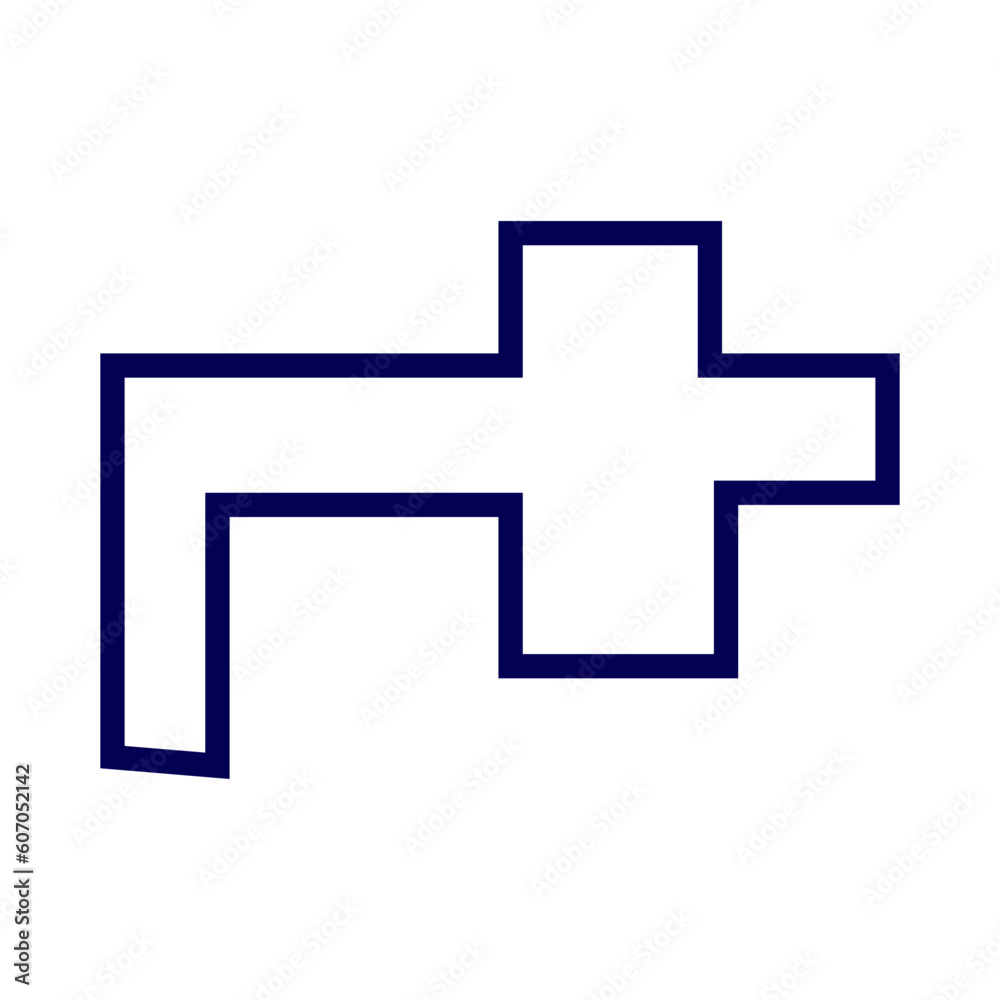 Abstract Spiritualistic Geometric Symbol Abstract Spiritualistic Geometric Symbol