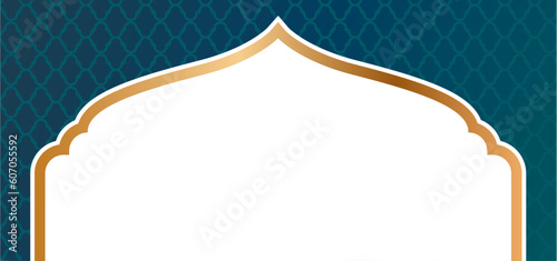 islamic frame decoration ornamentaltemplate