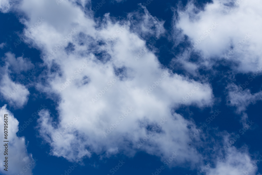 Obraz premium blue sky background