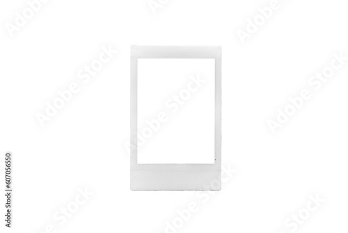 vintage Polaroid isolated on white background / instant photo frame / isolated graphic design elements / Polaroid Photo frame vector