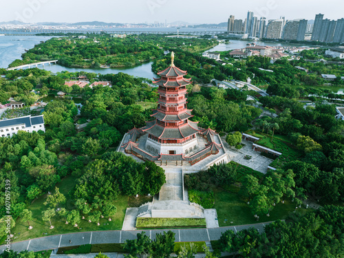 Xiamen Jimei cityscape 