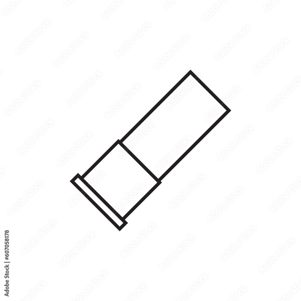 Bullet set icon, logo isolated on white background Bullet set icon, logo isolated on white background