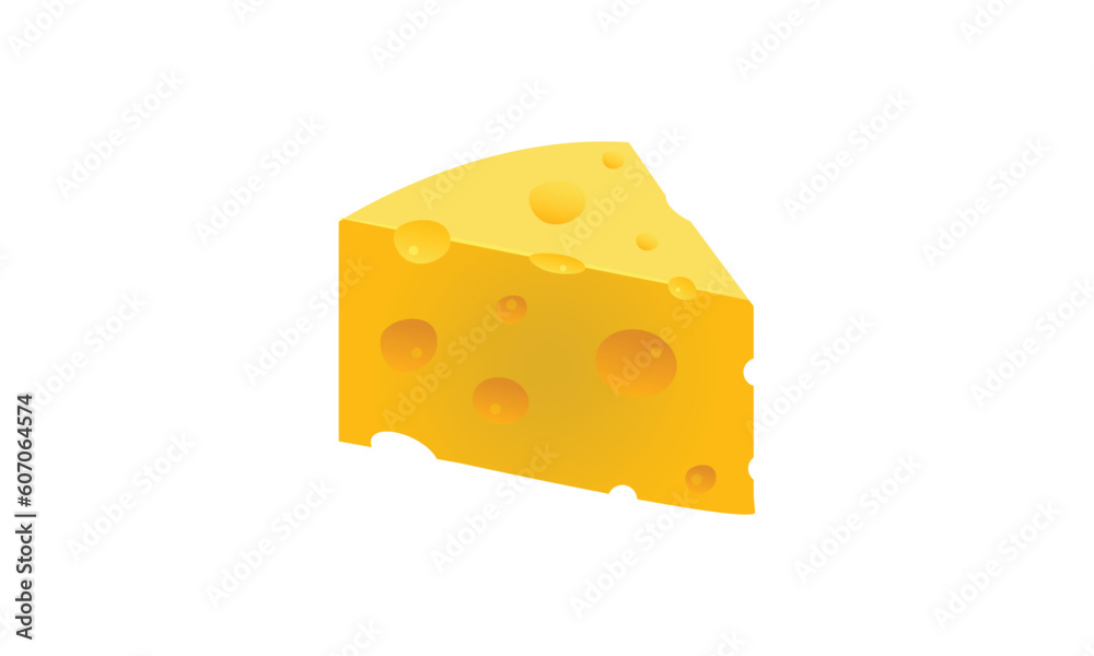 piece of cheese isolated on white piece of cheese isolated on white