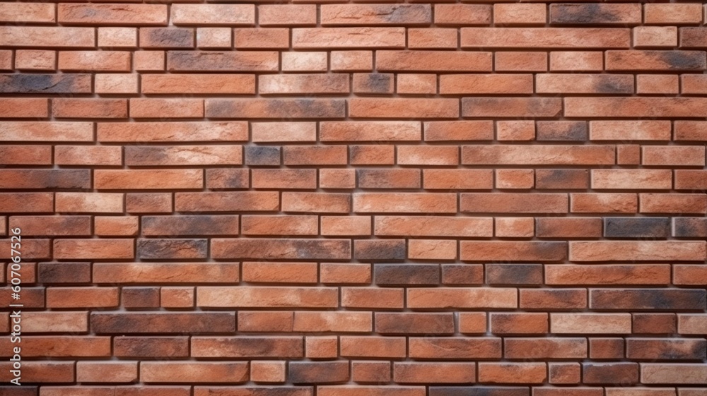 Colorful Brick wall Generative AI Colorful Brick wall Generative AI