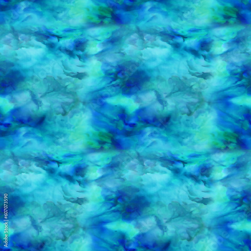 seamless Shibori Print pattern and tie-dye textile Shibori allovers pattern design