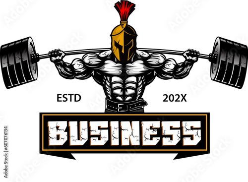 Spartan Gym Muscle Bodybuilder Warrior