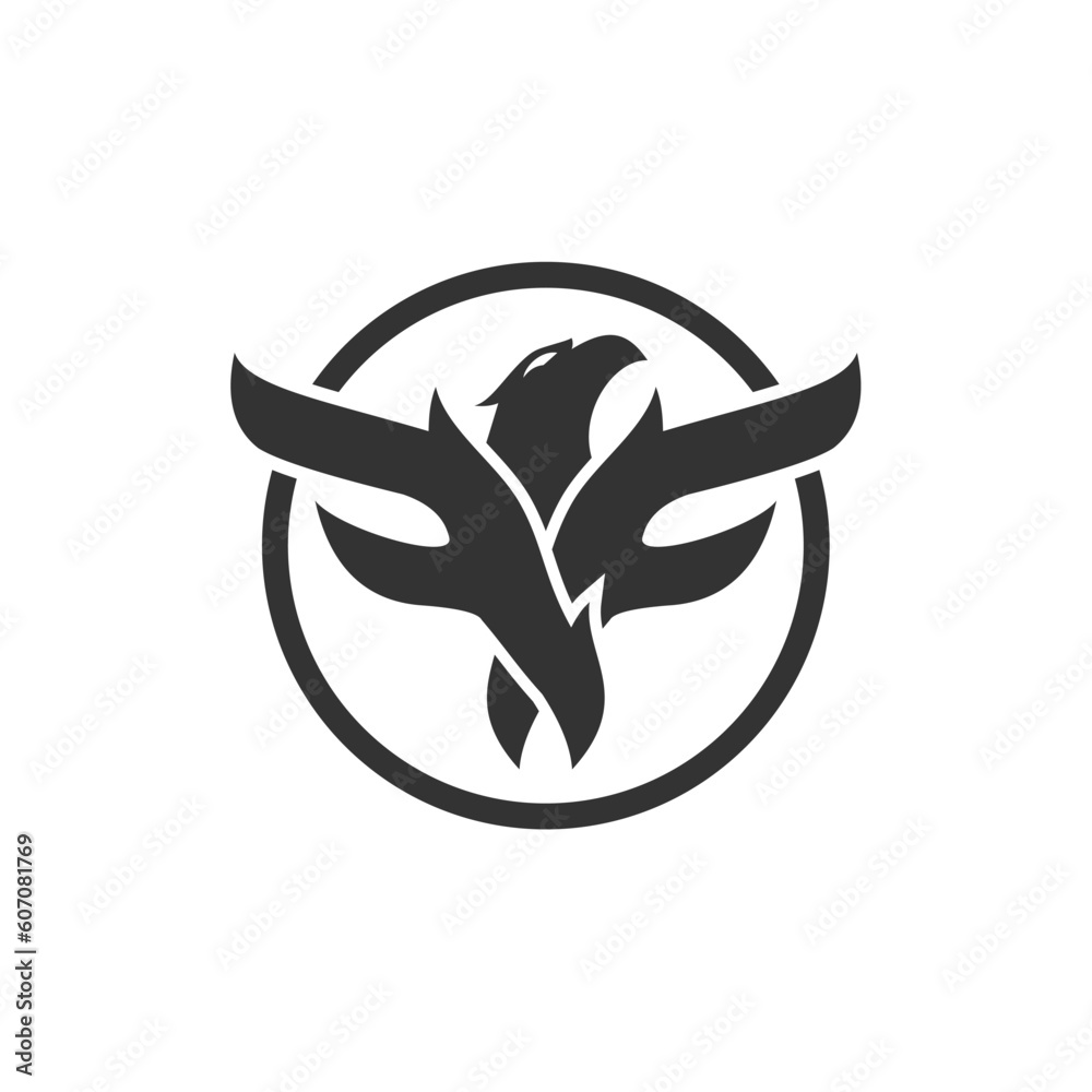 Initial Letter FF Flying Falcon Bird Eagle Hawk Typography Logo Design Vector Initial Letter FF Flying Falcon Bird Eagle Hawk Typography Logo Design Vector